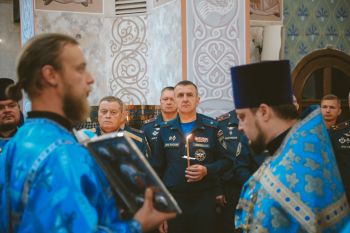 Личный состав принял участие в молебне в честь иконы Божией Матери «Неопалимая Купина» Личный состав принял участие в молебне в честь иконы Божией Матери «Неопалимая Купина»