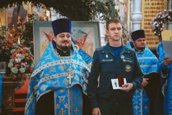 Личный состав принял участие в молебне в честь иконы Божией Матери «Неопалимая Купина» Личный состав принял участие в молебне в честь иконы Божией Матери «Неопалимая Купина»