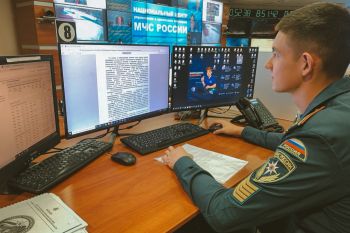 Курсанты 5 курса проходят стажировку в ЦУКС