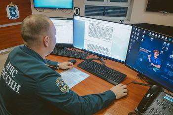 Курсанты 5 курса проходят стажировку в ЦУКС