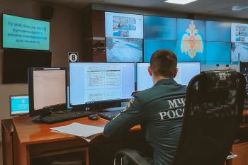 Курсанты 5 курса проходят стажировку в ЦУКС