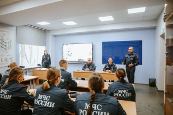 В институте началась подготовка специалистов по пожарной безопасности особо важных объектов