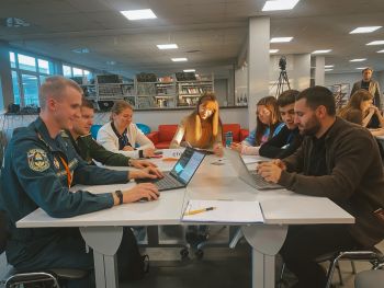 Курсант Уральского института ГПС МЧС России принял участие в V межрегиональной школе ВСК «Вернадский» в Самаре