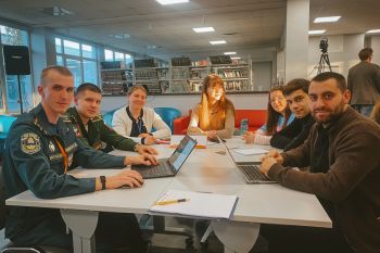Курсант Уральского института ГПС МЧС России принял участие в V межрегиональной школе ВСК «Вернадский» в Самаре