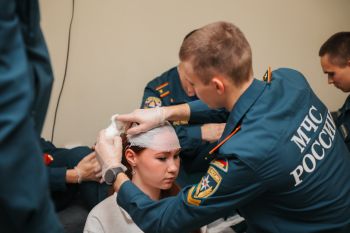 В Уральском институте ГПС МЧС России провели мастер‑класс по первой помощи В Уральском институте ГПС МЧС России провели мастер‑класс по первой помощи