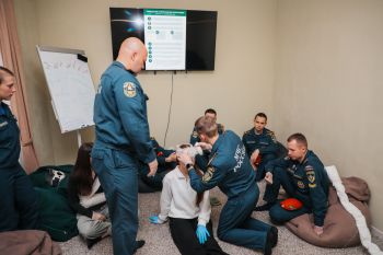 В Уральском институте ГПС МЧС России провели мастер‑класс по первой помощи В Уральском институте ГПС МЧС России провели мастер‑класс по первой помощи