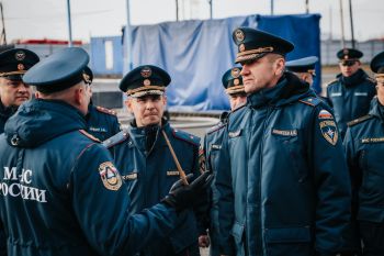 На полигоне Уральского института ГПС МЧС России прошли пожарно тактические учения с курсантами выпускных курсов