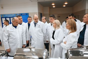 Александр Куренков ознакомился с организацией питания Александр Куренков ознакомился с организацией питания