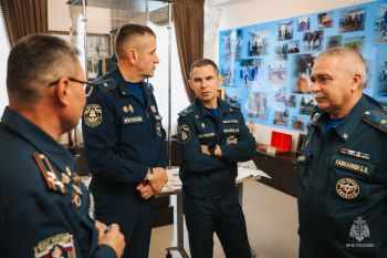 Руководители вузов МЧС России ознакомились с материально‑технической базой Уральского института ГПС МЧС России Руководители вузов МЧС России ознакомились с материально‑технической базой Уральского института ГПС МЧС России