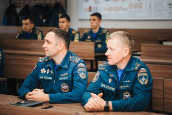 В институте обсудили современные подходы к пожаротушению и аварийно-спасательным работам В институте обсудили современные подходы к пожаротушению и аварийно-спасательным работам