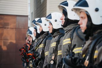 В институте определили победителей конкурса «Лучшее звено газодымозащитной службы»