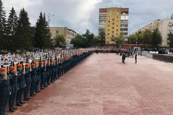 Курсанты Уральского института приняли участие в официальной мемориальной патриотической акции 