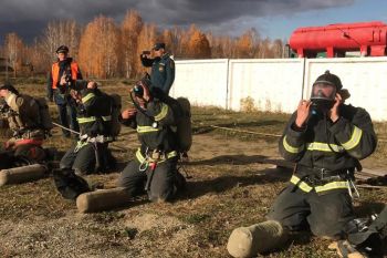 Участие команды Уральского института ГПС МЧС России в соревнованиях по пожарно-строевой и тактико-специальной подготовке