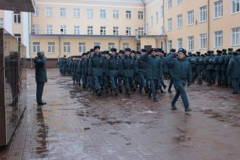 Курсантов из Казахстана поздравили с  Днем спасателя республики 