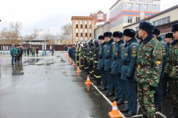 Соревнования по многофункциональному силовому многоборью пожарных и спасателей