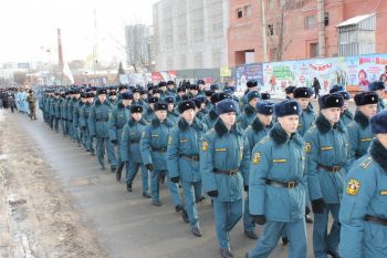 Участие личного состава института в праздничных мероприятиях