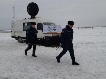 Тактико-специальные учения медицины катастроф с привлечением курсантов института