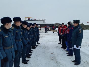 Тактико-специальные учения медицины катастроф с привлечением курсантов института