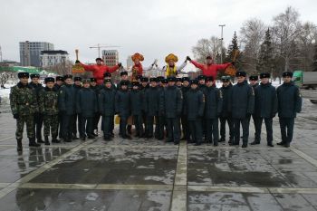 День гражданской обороны, взятие снежной крепости и шахматный турнир – какими были минувшие выходные у курсантов 