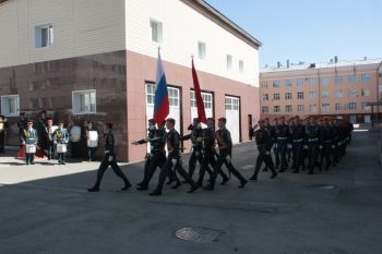 Уральский институт ГПС МЧС России празднует День Победы