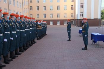 Личный состав института принял участие в генеральной репетиции парада Победы