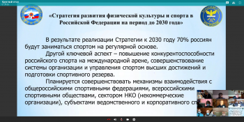 Представители института стали участниками круглого стола по развитию физической подготовки и спортивно-массовой работы в МЧС России