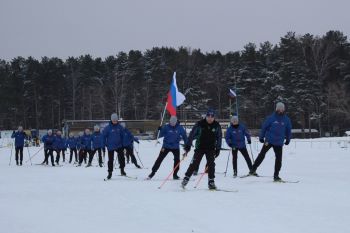 Спортсмены вуза приняли участие в забеге «Лыжня России - 2021»