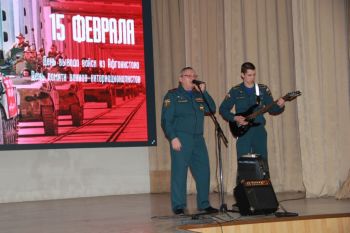 Личный состав института почтил память солдат, погибших в Афганистане