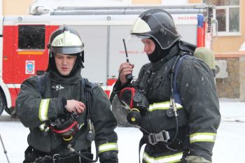 В Уральском институте ГПС МЧС России проведены пожарно-тактические соревнования 