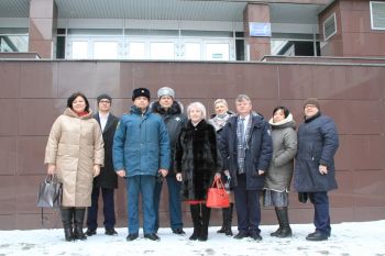 На территории института состоялась рабочая встреча руководства учебного заведения с руководителями школ Чкаловского района