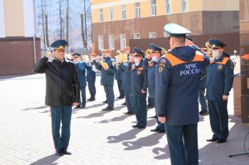 В Уральском институте ГПС МЧС России отметили годовщину образования учебного заведения