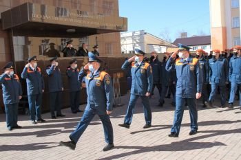 В Уральском институте ГПС МЧС России отметили годовщину образования учебного заведения