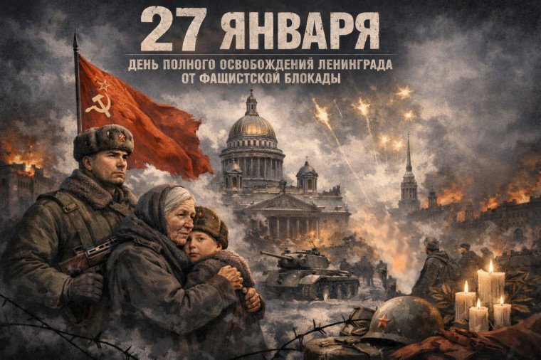 27 января День полного освобождения Ленинграда от фашистской блокады 27 января День полного освобождения Ленинграда от фашистской блокады